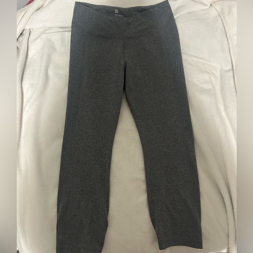 All in Motion Heather Gray Activewear Leggings